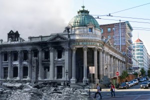 Rubble on Market Street